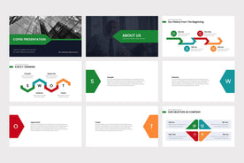Skyline PowerPoint Template - TheSlideQuest