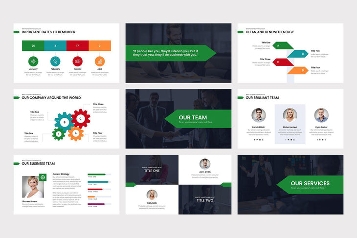 Skyline PowerPoint Template - TheSlideQuest