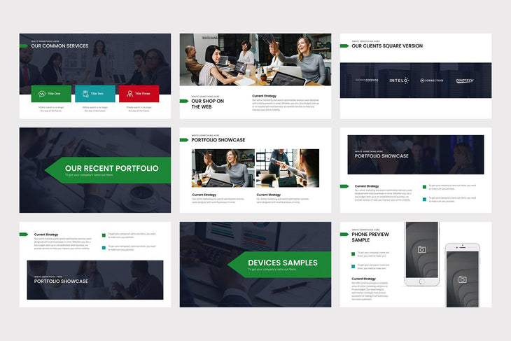 Skyline PowerPoint Template - TheSlideQuest