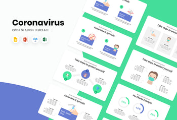 How to Prevent Coronavirus Presentation Template-PowerPoint Template, Keynote Template, Google Slides Template PPT Infographics -Slidequest