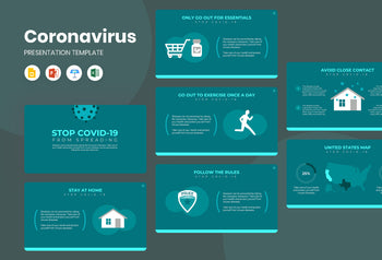 Stop COVID 19 from Spreading Presentation Template-PowerPoint Template, Keynote Template, Google Slides Template PPT Infographics -Slidequest