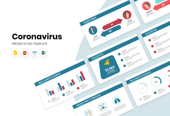 COVID 19 Overview Presentation Template-PowerPoint Template, Keynote Template, Google Slides Template PPT Infographics -Slidequest