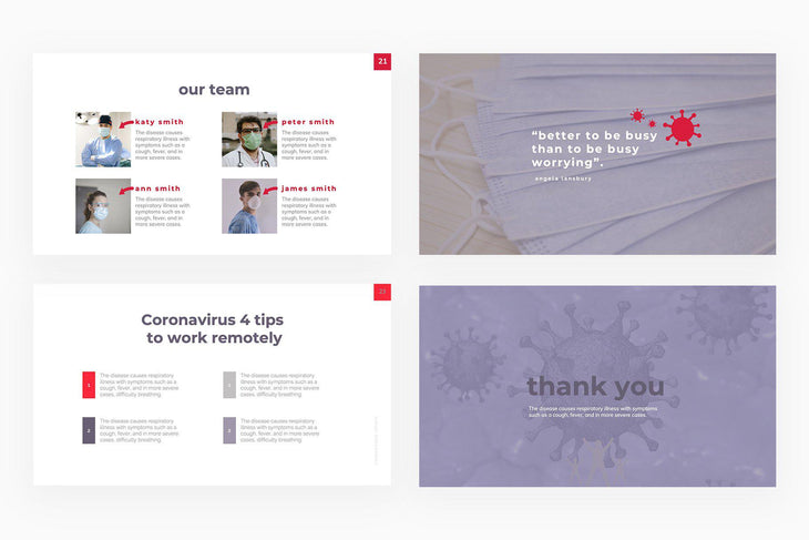 Spread of Coronavirus Presentation Template-PowerPoint Template, Keynote Template, Google Slides Template PPT Infographics -Slidequest