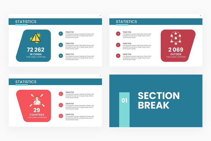 COVID 19 Overview Presentation Template-PowerPoint Template, Keynote Template, Google Slides Template PPT Infographics -Slidequest
