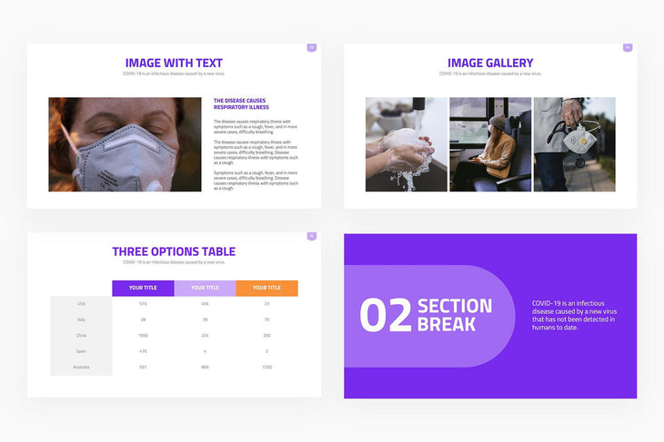 COVID 19 Prevention Presentation Template-PowerPoint Template, Keynote Template, Google Slides Template PPT Infographics -Slidequest