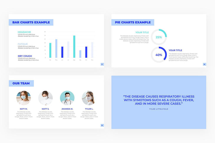 Coronavirus Presentation Template-PowerPoint Template, Keynote Template, Google Slides Template PPT Infographics -Slidequest