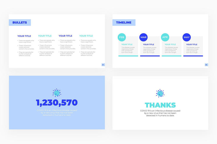 Coronavirus Presentation Template-PowerPoint Template, Keynote Template, Google Slides Template PPT Infographics -Slidequest