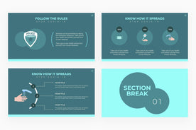 Stop COVID 19 from Spreading Presentation Template-PowerPoint Template, Keynote Template, Google Slides Template PPT Infographics -Slidequest