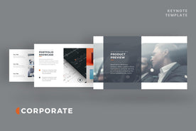 Corporate Pitch Deck Keynote Template - TheSlideQuest