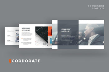 Corporate Pitch Deck PowerPoint Template - TheSlideQuest