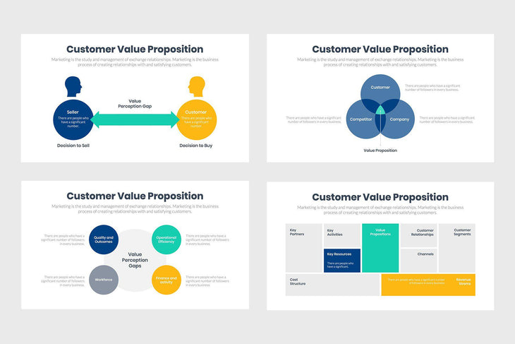 Customer Value Propositions Infographics Template PowerPoint Keynote Google Slides PPT KEY GS