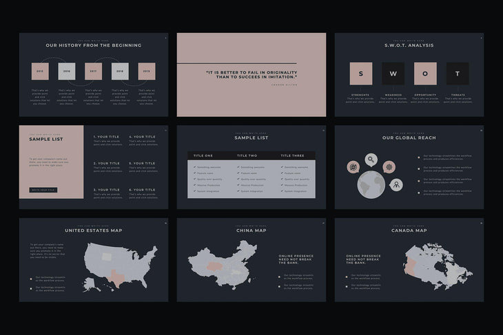Futuro Minimal PowerPoint Template - TheSlideQuest