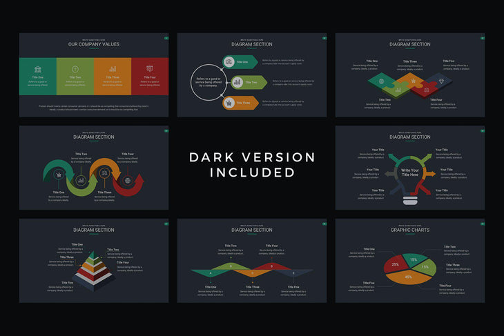 Highland Marketing Pitch Deck PowerPoint Template - TheSlideQuest