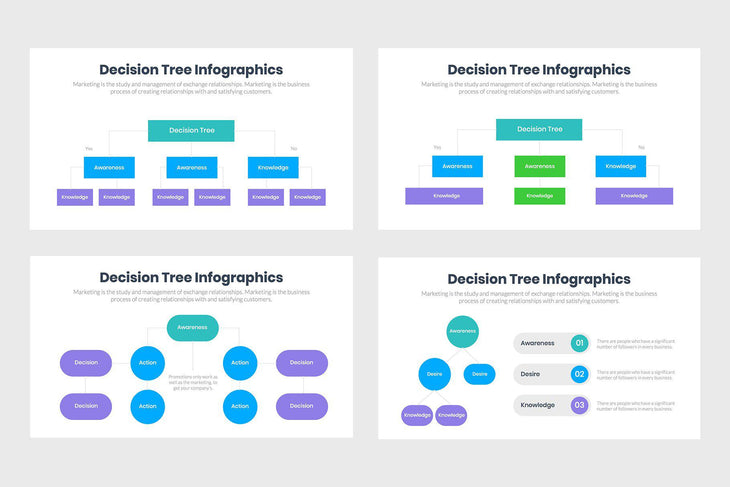 Decision Tree Infographics Template PowerPoint Keynote Google Slides PPT KEY GS