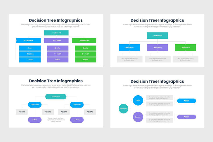 Decision Tree Infographics Template PowerPoint Keynote Google Slides PPT KEY GS