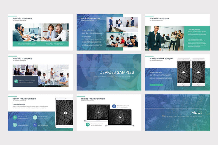 Della Business Google Slides - TheSlideQuest