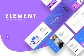 Element Business Keynote Template - TheSlideQuest