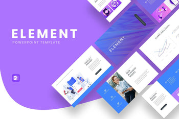 Element Business PowerPoint Template - TheSlideQuest