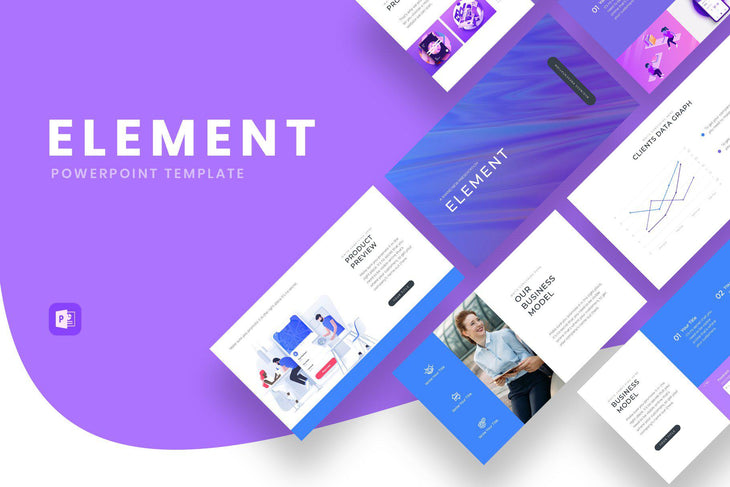 Element Business PowerPoint Template - TheSlideQuest