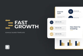 Fast Growth Finance Google Slides-PowerPoint Template, Keynote Template, Google Slides Template PPT Infographics -Slidequest