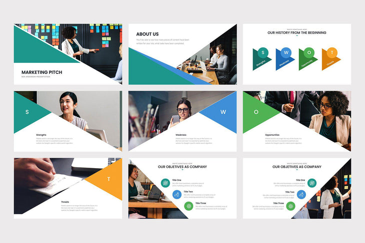 Fenix Marketing Pitch PowerPoint Template - TheSlideQuest