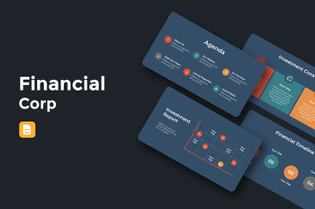 Financial Corp Finance Google Slides-PowerPoint Template, Keynote Template, Google Slides Template PPT Infographics -Slidequest