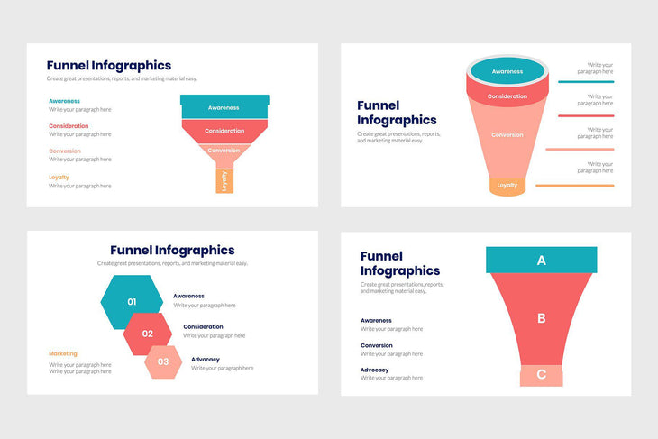 Funnel Infographics Template-PowerPoint Template, Keynote Template, Google Slides Template PPT Infographics -Slidequest