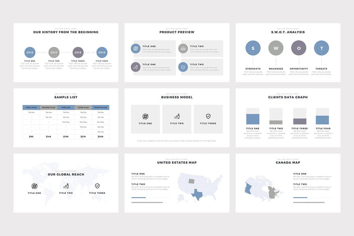 Brown Minimal PowerPoint Template - TheSlideQuest
