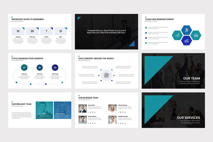 Halant PowerPoint Template - TheSlideQuest