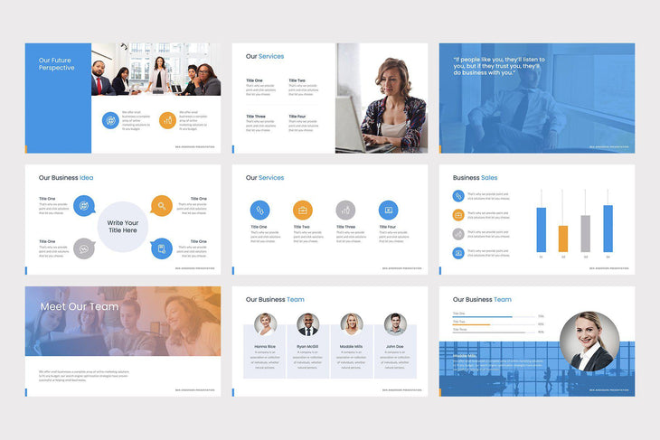 Next PowerPoint Template - TheSlideQuest