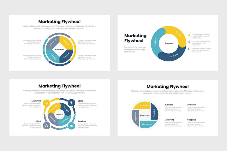 Marketing Flywheel-PowerPoint Template, Keynote Template, Google Slides Template PPT Infographics -Slidequest