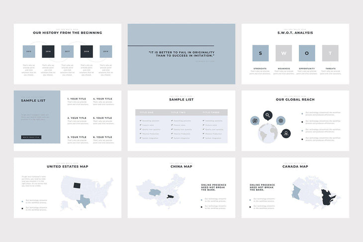 Futuro Minimal PowerPoint Template - TheSlideQuest
