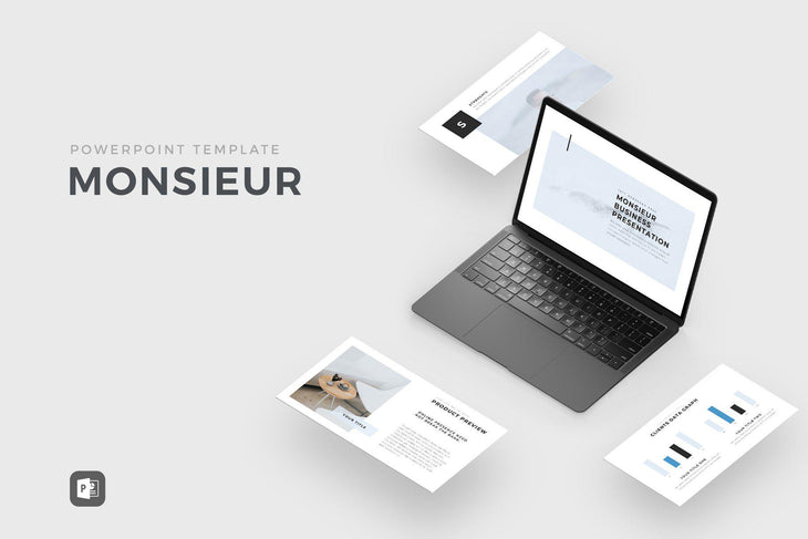 Monsieur PowerPoint Template-PowerPoint Template, Keynote Template, Google Slides Template PPT Infographics -Slidequest
