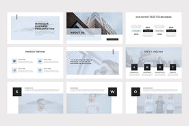 Monsieur PowerPoint Template - TheSlideQuest