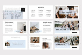 Monsieur PowerPoint Template - TheSlideQuest