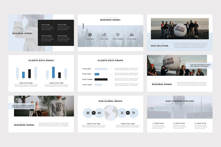 Monsieur PowerPoint Template - TheSlideQuest