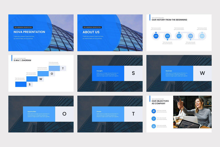 Nova PowerPoint Template - TheSlideQuest