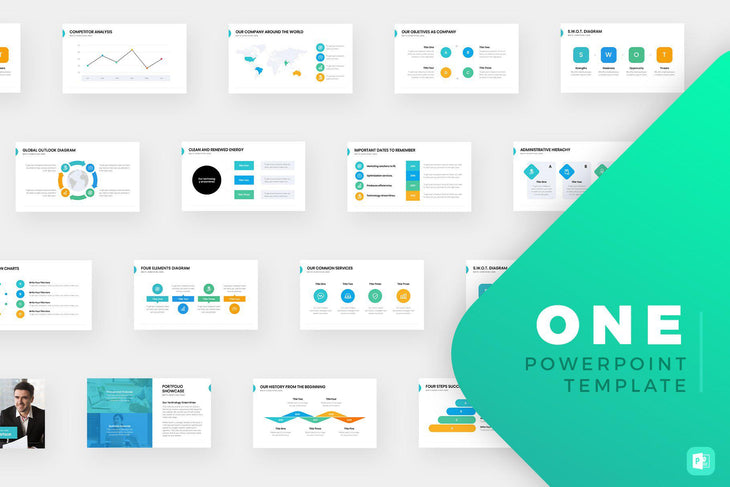 ONE PowerPoint Template - TheSlideQuest