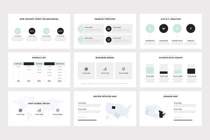 Brown Minimal PowerPoint Template - TheSlideQuest