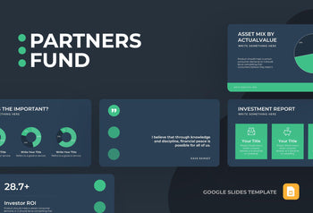 Partners Fund Finance Google Slides-PowerPoint Template, Keynote Template, Google Slides Template PPT Infographics -Slidequest