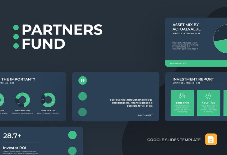 Partners Fund Finance Google Slides-PowerPoint Template, Keynote Template, Google Slides Template PPT Infographics -Slidequest