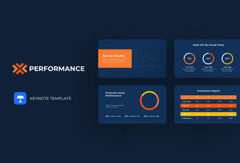 Performance Finance Keynote Template-PowerPoint Template, Keynote Template, Google Slides Template PPT Infographics -Slidequest