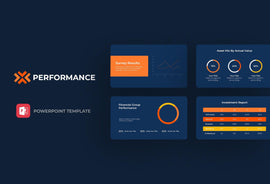 Performance Finance PowerPoint Template-PowerPoint Template, Keynote Template, Google Slides Template PPT Infographics -Slidequest