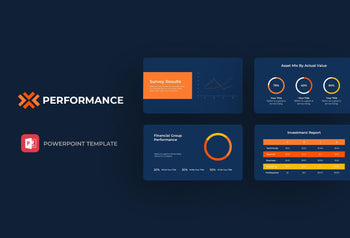 Performance Finance PowerPoint Template-PowerPoint Template, Keynote Template, Google Slides Template PPT Infographics -Slidequest