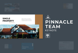 Pinnacle Team Real Estate Keynote Template-PowerPoint Template, Keynote Template, Google Slides Template PPT Infographics -Slidequest