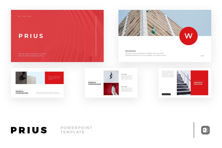 Prius PowerPoint Template - TheSlideQuest
