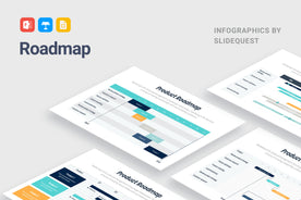 Product Roadmap-PowerPoint Template, Keynote Template, Google Slides Template PPT Infographics -Slidequest