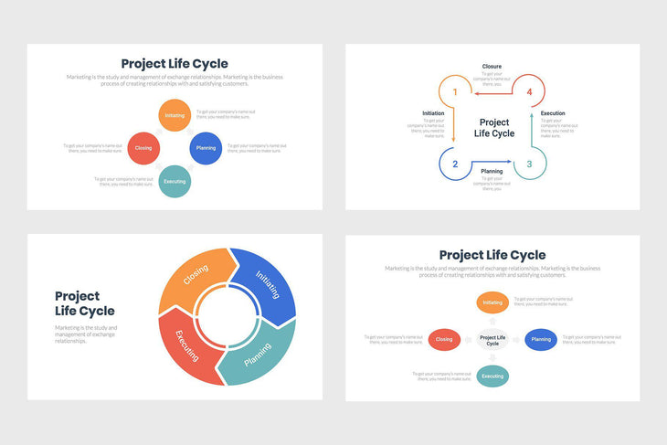 Project Life Cycle-PowerPoint Template, Keynote Template, Google Slides Template PPT Infographics -Slidequest