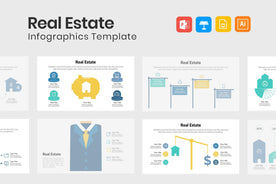 Real Estate Infographics-PowerPoint Template, Keynote Template, Google Slides Template PPT Infographics -Slidequest