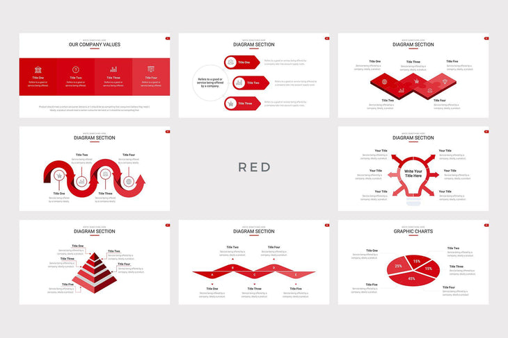 Highland Marketing Pitch Deck PowerPoint Template - TheSlideQuest